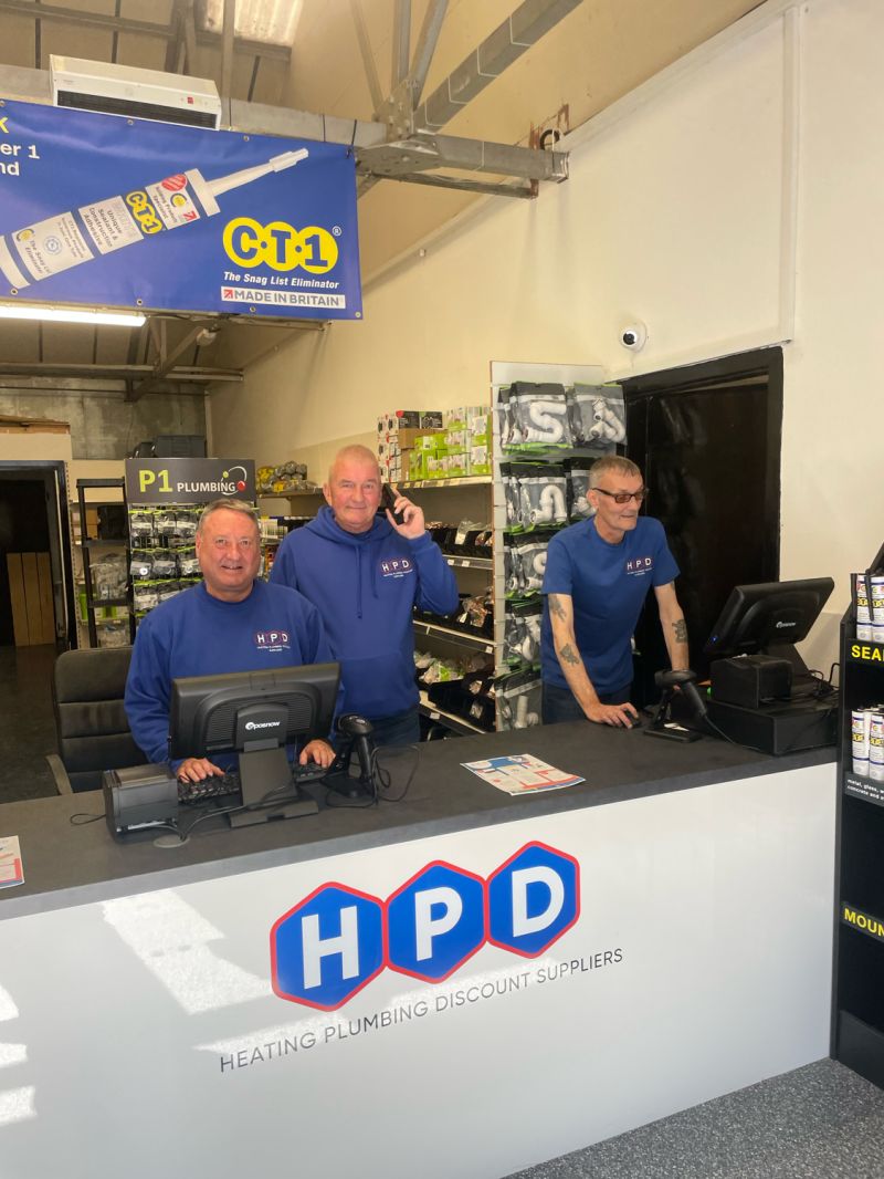 Plumbing Trade Counter HPD Is Open For Business In Greenock